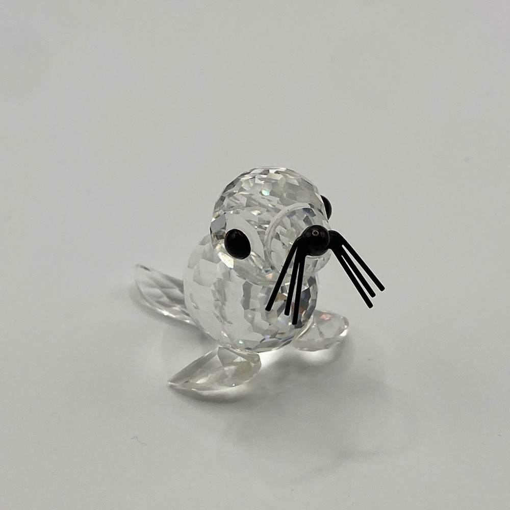 SOLD Swarovski Crystal Baby Seal